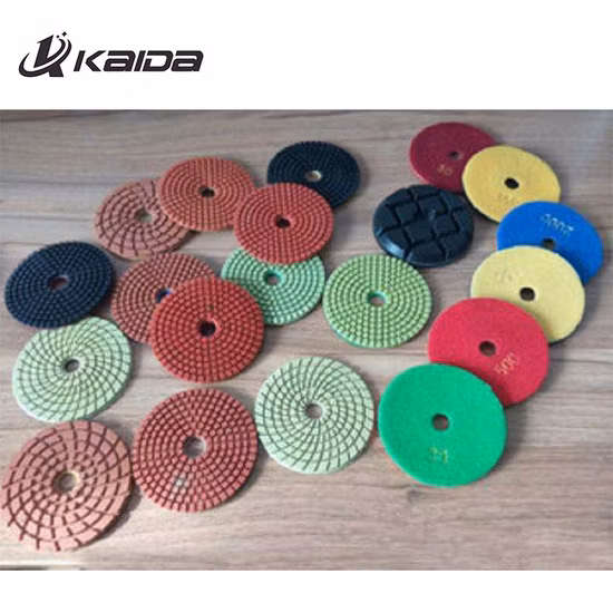 Tampons de polissage en feutre éponge diamanté