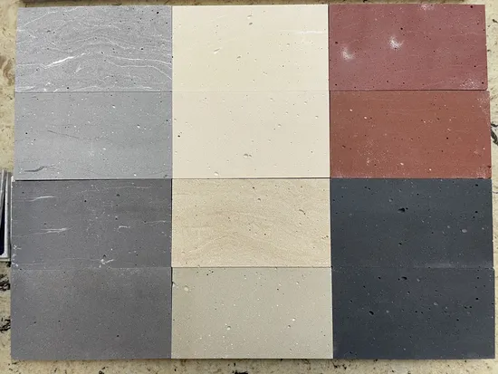 Pierre de terrazzo en ciment naturel de haute qualité pour l'ingénierie paysagère