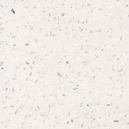Personnalisation Terrazzo Blanc pour Sol Mur