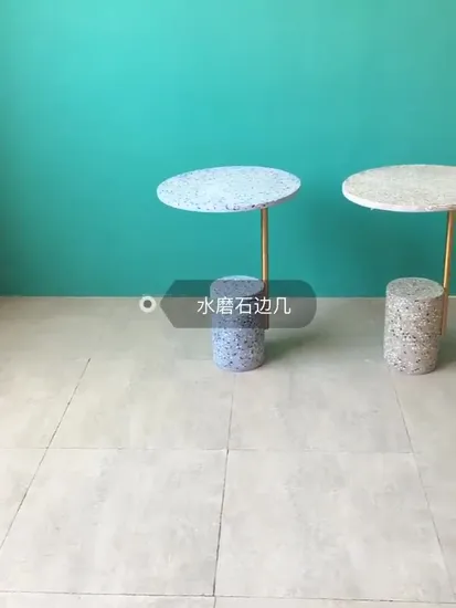 Terrazzo artificiel/imitation pierre pour comptoir et plateau de table