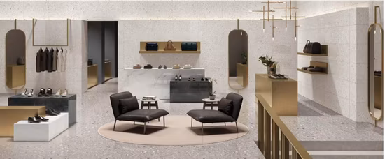 Carrelage terrazzo de marque de luxe pour décoration intérieure/extérieure